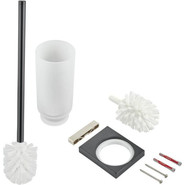 Ёршик для унитаза Keuco Edition 11 11164139000, цвет хром чёрный - фото 5