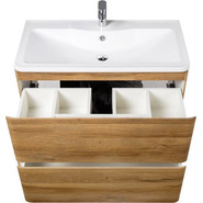 Тумба напольная с раковиной BelBagno ALBANO-800-2C-PIA-RR 80 см, Rovere Rustico, Цвет фасада: Rovere Rustico - фото 6