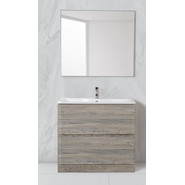 Тумба напольная с раковиной BelBagno ALBANO-900-2C-PIA-PS 90 см, Pino Scania, Цвет фасада: Pino Scania - фото 4