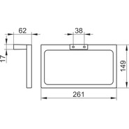 Кольцо для полотенец Keuco Edition 11 11121030000, цвет бронза - фото 3