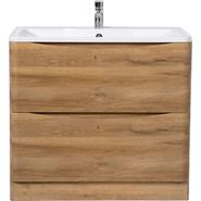 Тумба напольная с раковиной BelBagno ACQUA-1000-2C-PIA-RR 100 см, Rovere Rustico, Цвет фасада: Rovere Rustico - фото 3