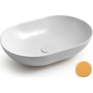 Раковина-чаша White Ceramic Balisong 60 см W0807OC, оранжевый матовый - фото 