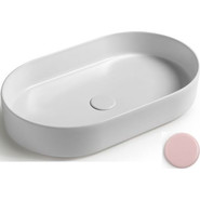 Раковина-чаша White Ceramic Blade 60 см W0527PK, розовый матовый - фото 