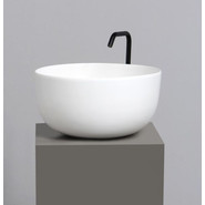 Раковина-чаша White Ceramic Dome 44 см W0307PL, сливовый матовый - фото 2