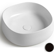 Раковина-чаша White Ceramic Jumper 42 см W072705, черный матовый - фото 