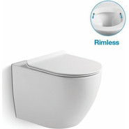 Инсталляция с подвесным безободковым унитазом SantiLine SL-5005+SL-01 - фото 5