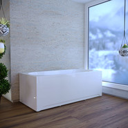 Ванна акриловая Радомир Вальс 180x80 см (в комплекте каркас и сифон), Размер - мм: 1800х800 - фото 2