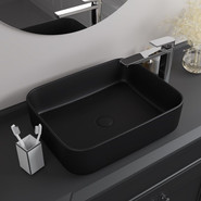 Раковина-чаша Iddis Bridge 50 см BRIBM05i27, черный матовый - фото 5