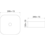 Раковина-чаша Iddis Bridge 39 см BRIWS04i27 - фото 6