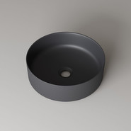 Раковина-чаша Iddis Ray 35 см RAYGM03i27, серый матовый - фото 3