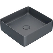 Раковина-чаша Iddis Slide 36 см SLIGM01i27, серый матовый - фото 