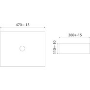 Раковина-чаша Iddis Slide 47 см SLIWS02i27 - фото 6