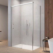 Душевое ограждение Radaway Idea KDS 160x90 см L, хром/прозрачное - фото 