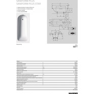 Ванна стальная Kaldewei Saniform Plus 160x75 см mod. 372-1 easy-clean 112500013001 - фото 6