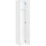 Пенал напольный Акватон Лондри 31 см 1A260603LH010, белый глянец - фото 2