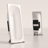 Ванна стальная ВИЗ MARION 170х70 M-71903 в комплекте с ножками - фото 3