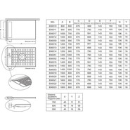 Акриловый поддон Jacob Delafon Flight Neus 120x80 см E66513-F-00 с антискользящим покрытием - фото 6