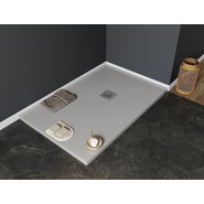 Каменный поддон Aquanet Pleasure 140x90 см 258879, серый - фото 6