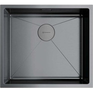 Мойка кухонная Omoikiri Taki 49-U/IF-GM (4973524) 1,2 мм, вороненая сталь, Цвет производителя: вороненая сталь - фото 