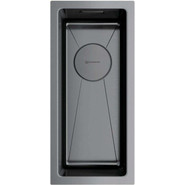 Мойка кухонная Omoikiri Taki 20-U/IF-GM (4973105) 1,2 мм, вороненая сталь, Цвет производителя: вороненая сталь - фото 