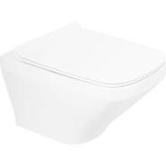 Унитаз подвесной безободковый BelBagno Sela BB3201CHR, Цвет производителя: белый - фото 