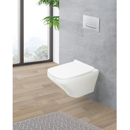 Унитаз подвесной безободковый BelBagno Sela BB3201CHR, Цвет производителя: белый - фото 2