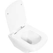 Унитаз подвесной безободковый BelBagno Sela BB3201CHR, Цвет производителя: белый - фото 3