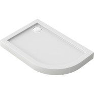 Акриловый поддон Bas Раунд R 120x80 см L - фото 