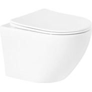 Унитаз подвесной безободковый BelBagno Sfera-R BB046CHR - фото 3