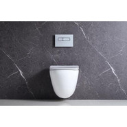 Унитаз подвесной безободковый BelBagno Amanda BB051CHR - фото 3