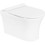 Унитаз подвесной безободковый BelBagno Ancona BB1224CHR-SM - фото 