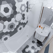 Ванна акриловая 170x75 Тритон Стандарт, Размер - мм: 1700х750 - фото 4