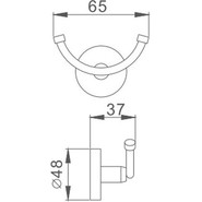 Двойной крючок Haiba HB1705-2 - фото 2
