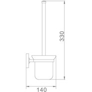 Ёршик для унитаза Haiba HB1710 - фото 2
