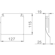 Держатель для туалетной бумаги Haiba HB504 - фото 2