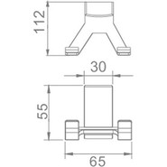 Двойной крючок Haiba HB8805-2 - фото 2