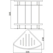 Полка угловая Potato P380-2 - фото 3