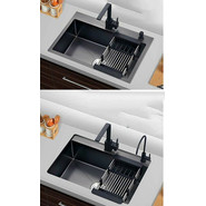 Коландер для кухонной мойки Gerhans K30300B, графит - фото 4