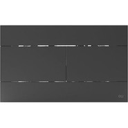 Кнопка смыва Oli Slim (механическая) 659055, чёрный - фото 