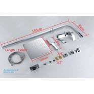 Душевая стойка со смесителем GAPPO G07 G2407-11 - фото 4