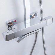 Душевая стойка с термостатом Gappo G2407-40 - фото 6