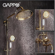 Душевая стойка Gappo G2489-6, золото - фото 2