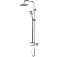 Душевая стойка с термостатом Gappo G2499-40, сатин - фото 