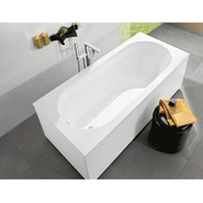 Ванна квариловая Villeroy&Boch Oberon 170x75 см UBQ170OBE2V-01 с ножками, Размер - мм: 1700х750 - фото 3