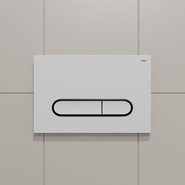 Кнопка смыва Iddis Unifix UNI01WBi77, белый матовый - фото 3