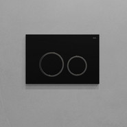 Кнопка смыва Iddis Unifix UNI03BCi77, черный матовый - фото 3