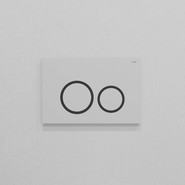 Кнопка смыва Iddis Unifix UNI03WBi77, белый матовый - фото 3