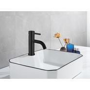 Смеситель для раковины Abber Wasser Kreis AF8110B, чёрный матовый, Цвет производителя: чёрный матовый - фото 2