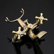 Смеситель для ванны с душевым гарнитуром Gappo Sofia G3263-4, бронза - фото 4