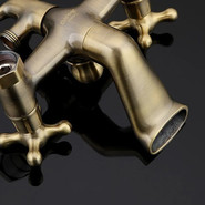 Смеситель для ванны с душевым гарнитуром Gappo Sofia G3263-4, бронза - фото 6